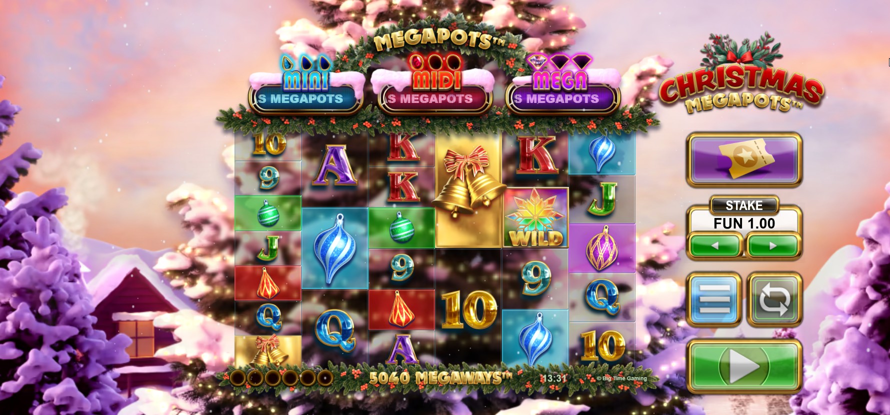 Новый слот Christmas Megapots