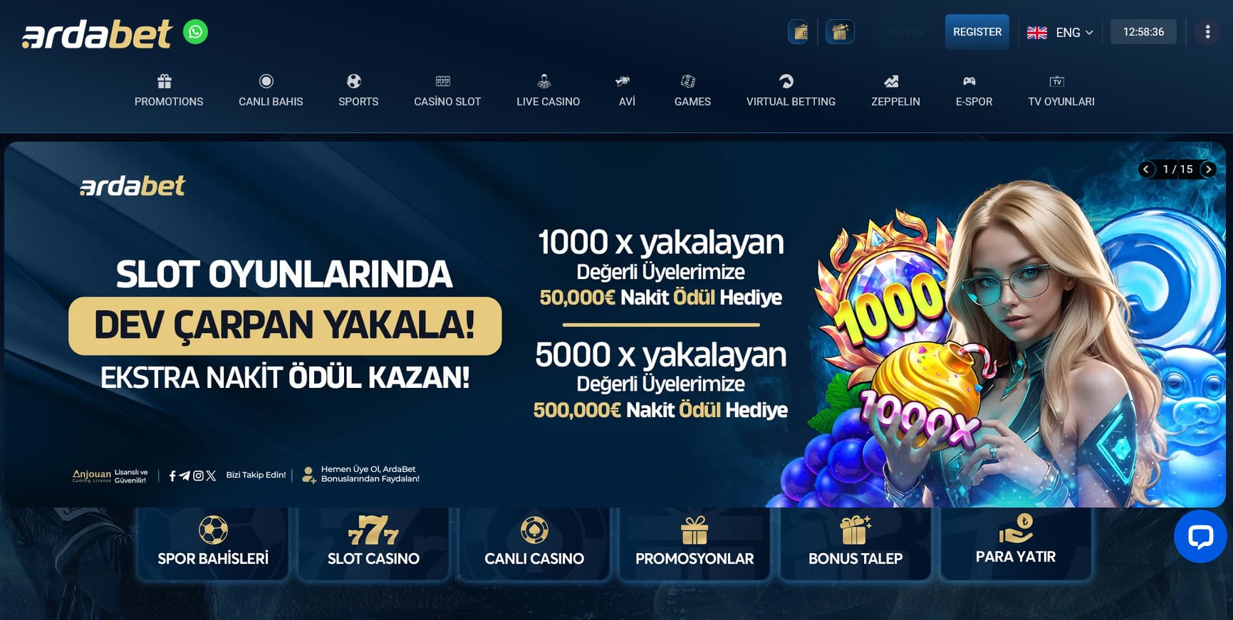 Ardabet Casino