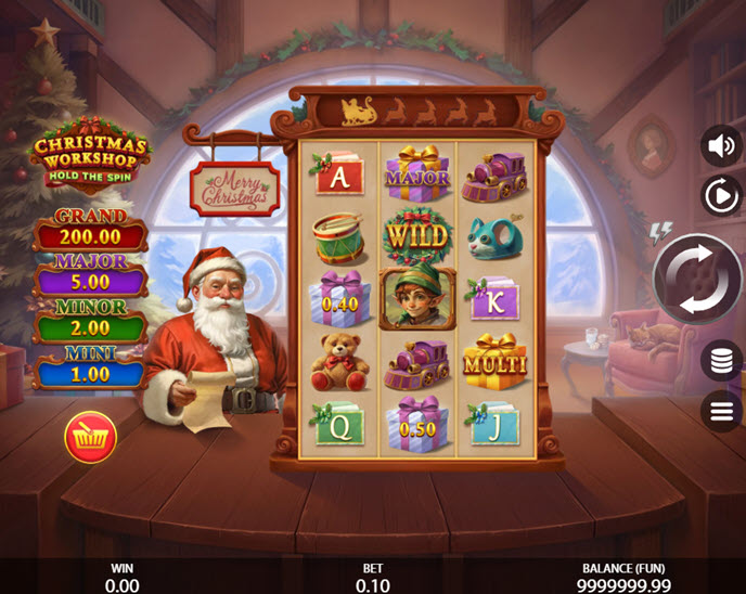 Christmas Workshop: Hold The Spin