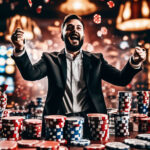 Поймал тройку из шестёрок со флопа