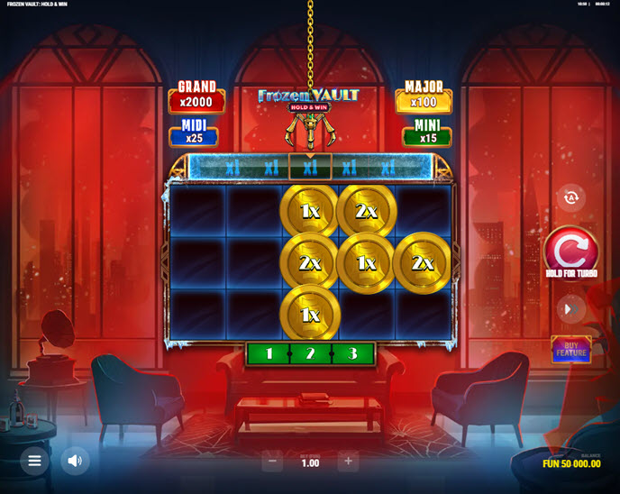 Frozen Vault Hold & Win