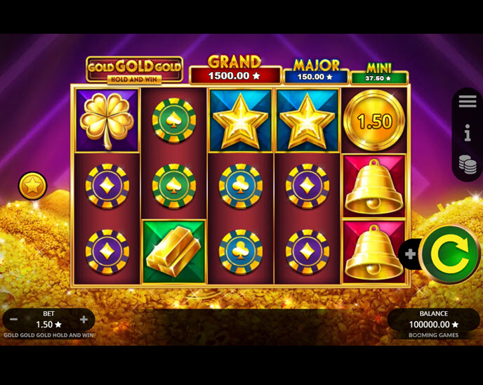 Gold Gold Gold Hold and Win