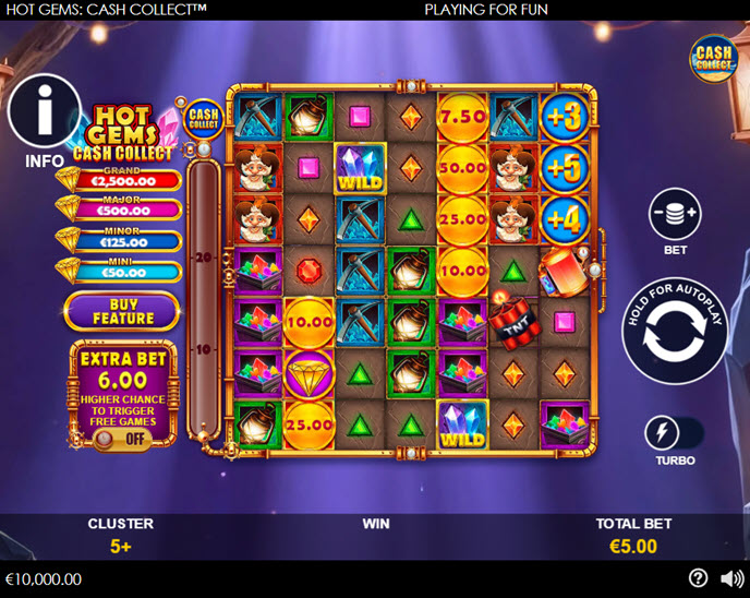 Hot Gems Cash Collect