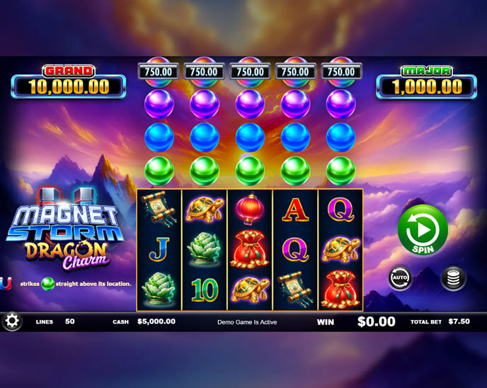 Magnet Storm Dragon Charm