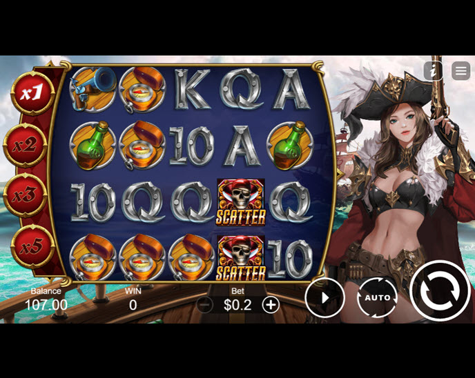 Pirate Queen: Treasure Raid