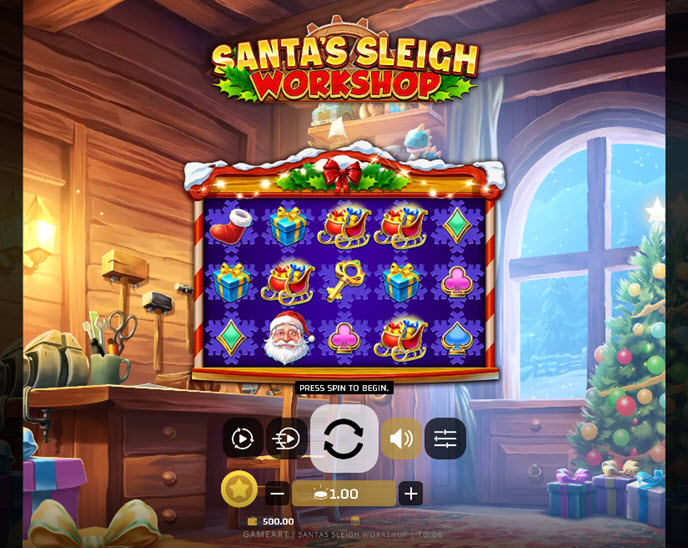 Santa's Sleigh Workshop