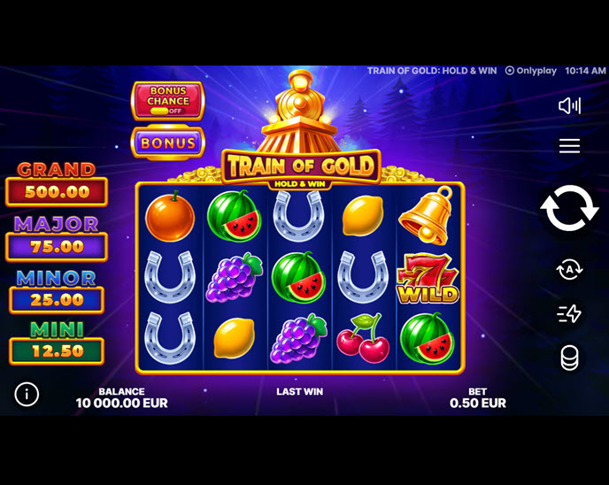 Train of Gold: Hold & Win