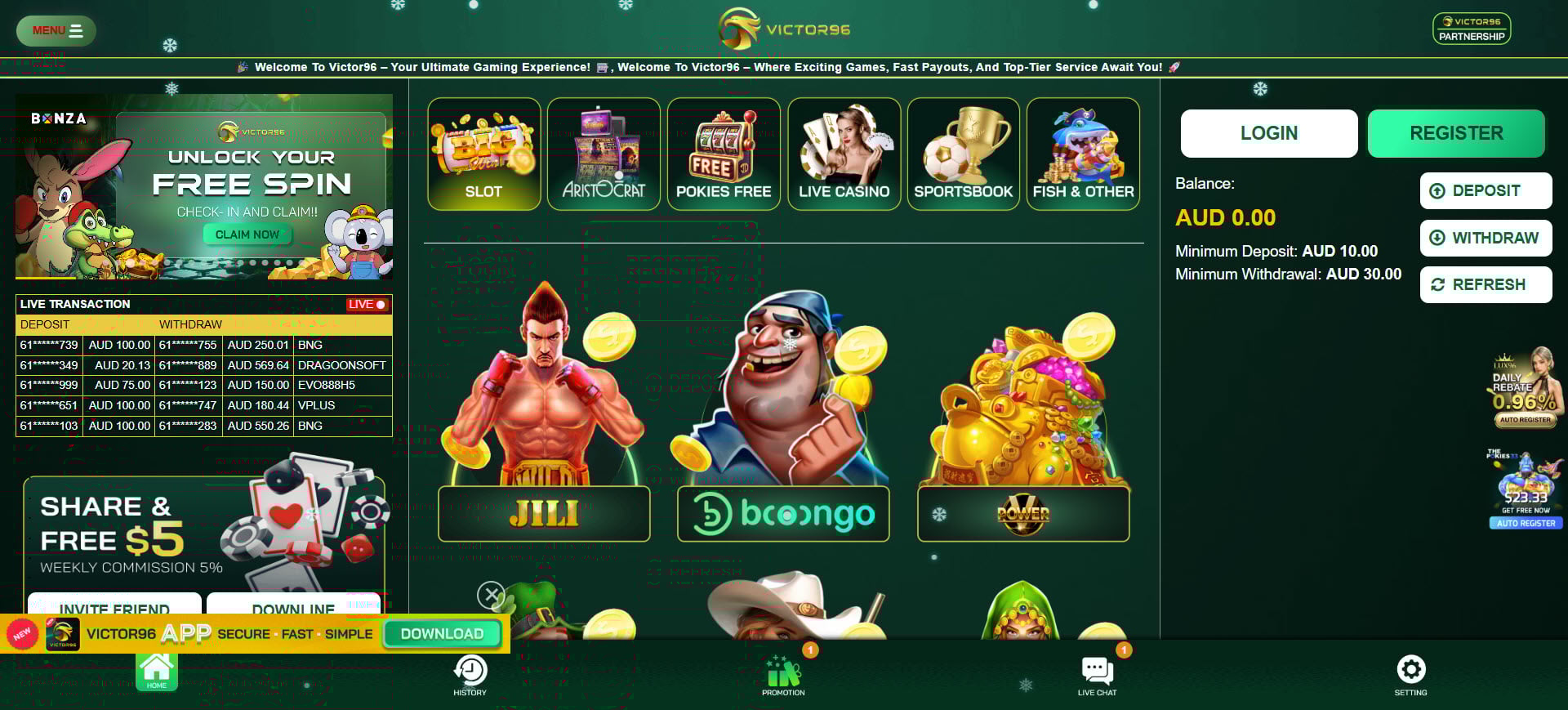 Victor96 Casino
