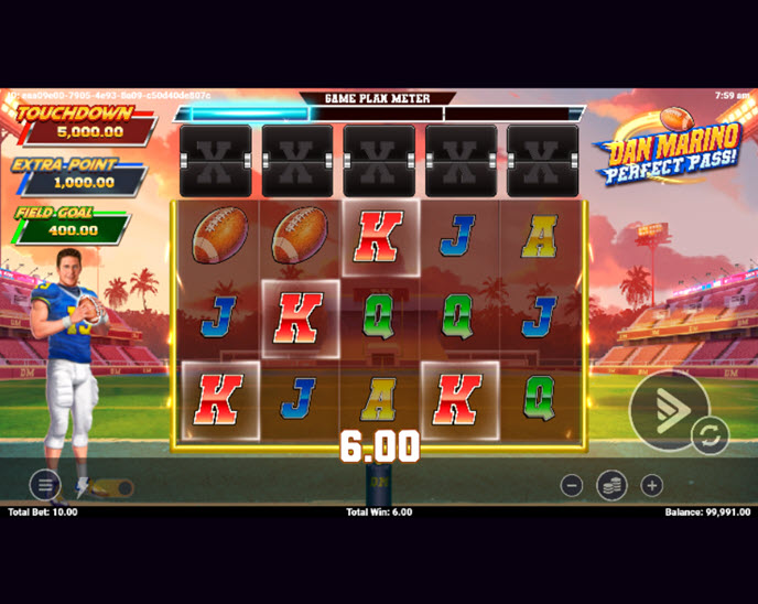 Dan Marino Perfect Pass