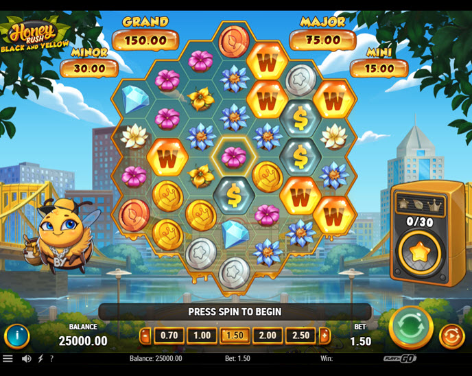 Honey Rush Black and Yellow