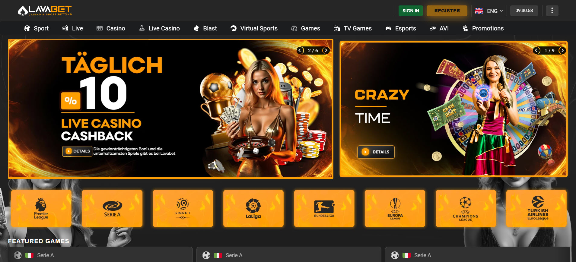 Lavabet.com Casino