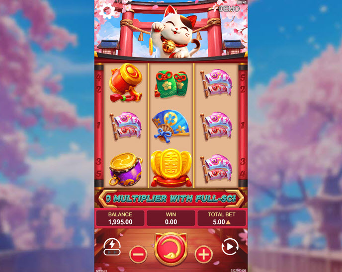 Lucky Meow (Yellow Bat)