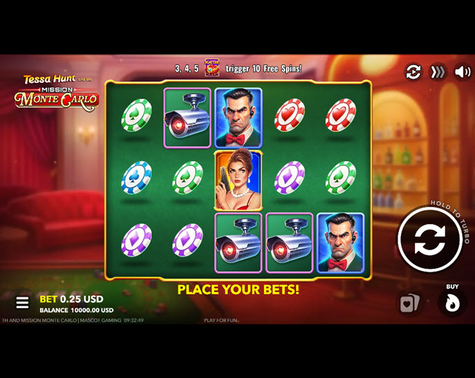 Tessa Hunt and the Mission Monte Carlo