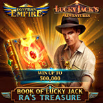Book of Lucky Jack - Ra's Treasure