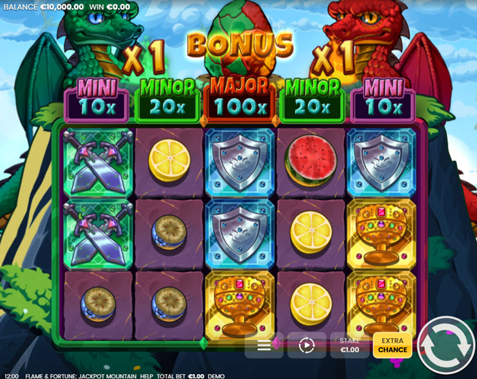 Flame & Fortune: Jackpot Mountain