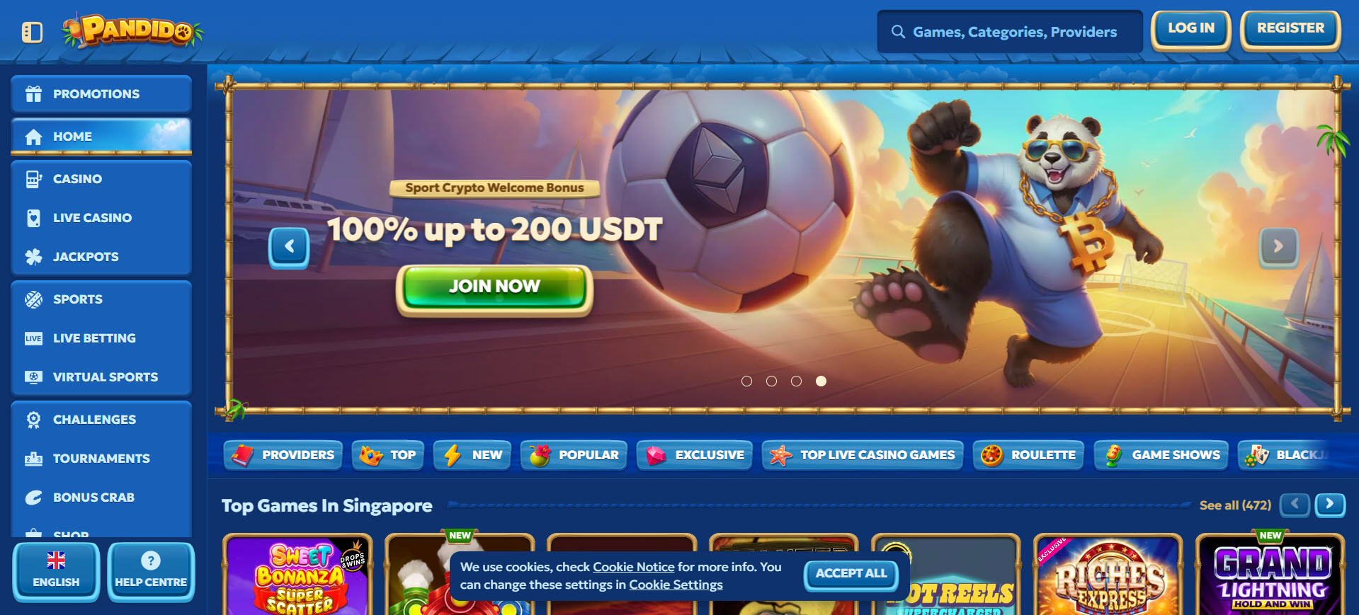 Pandido Casino