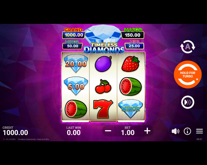 Timeless Diamonds: Hold and Win