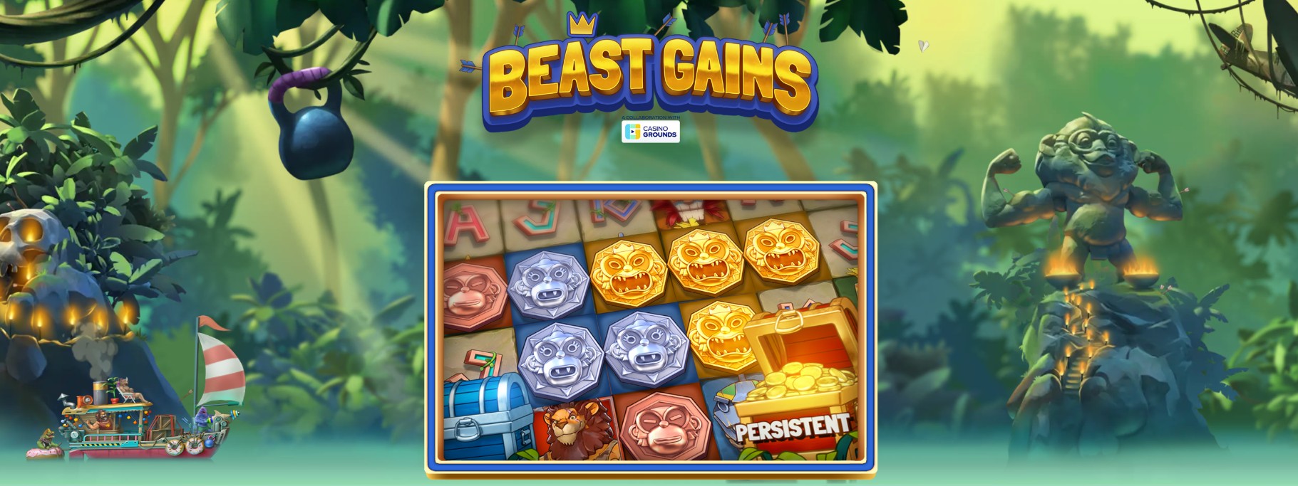 Новый слот Beast Gains