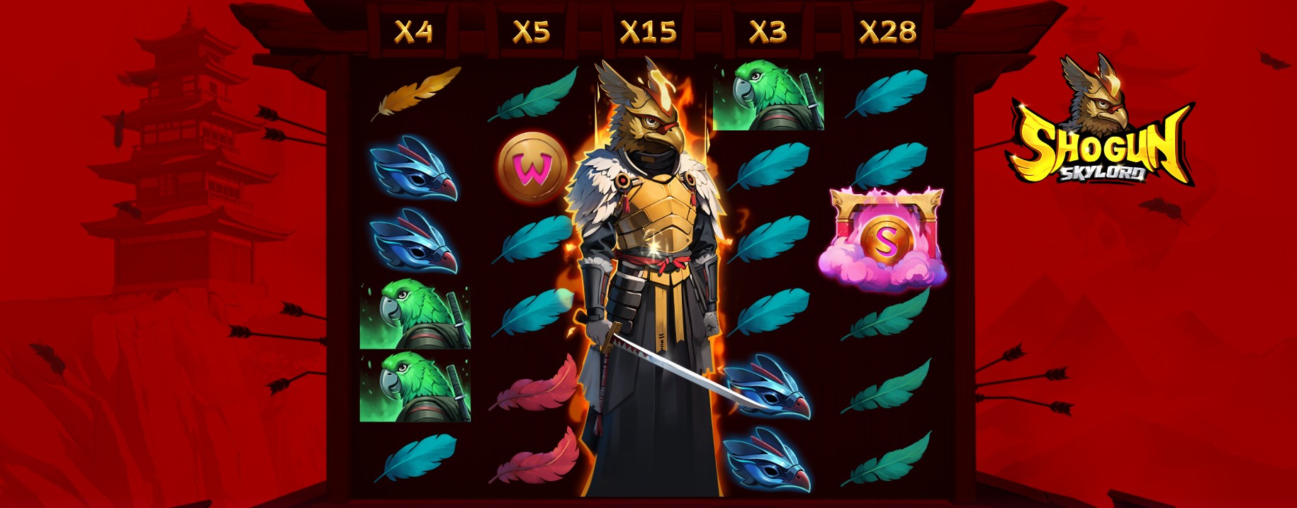 Бесплатные вращения в Shogun Skylord
