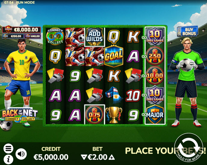 Back of the Net: Connect & Collect