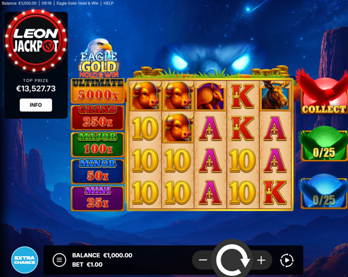 Eagle Gold: Hold & Win