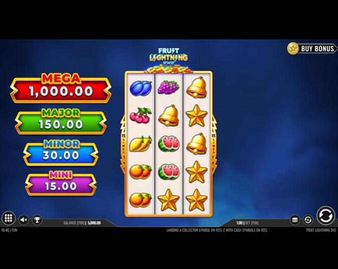Fruit Lightning 3x5