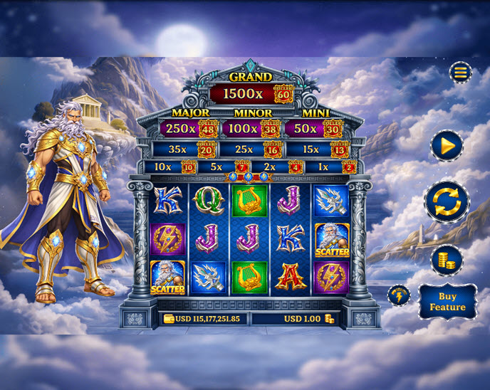 Glory of Olympus Zeus