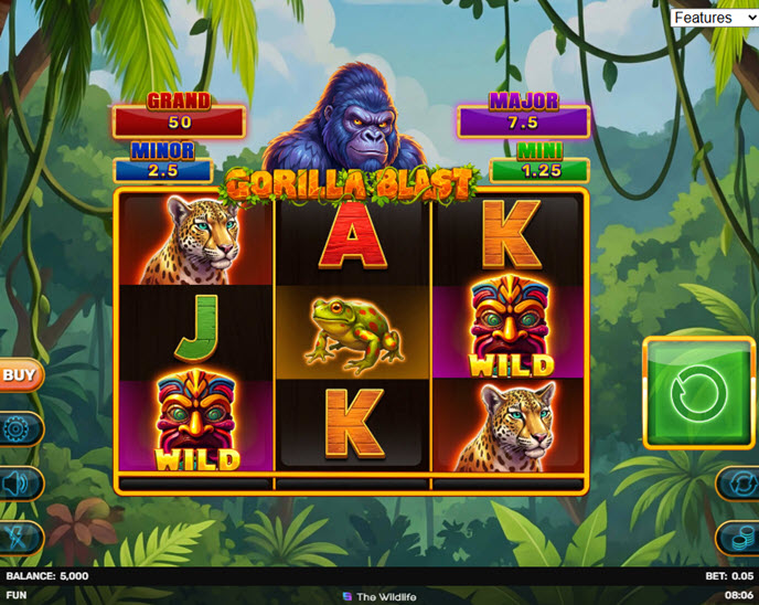 Gorilla Blast - Hold & Hit 3x3