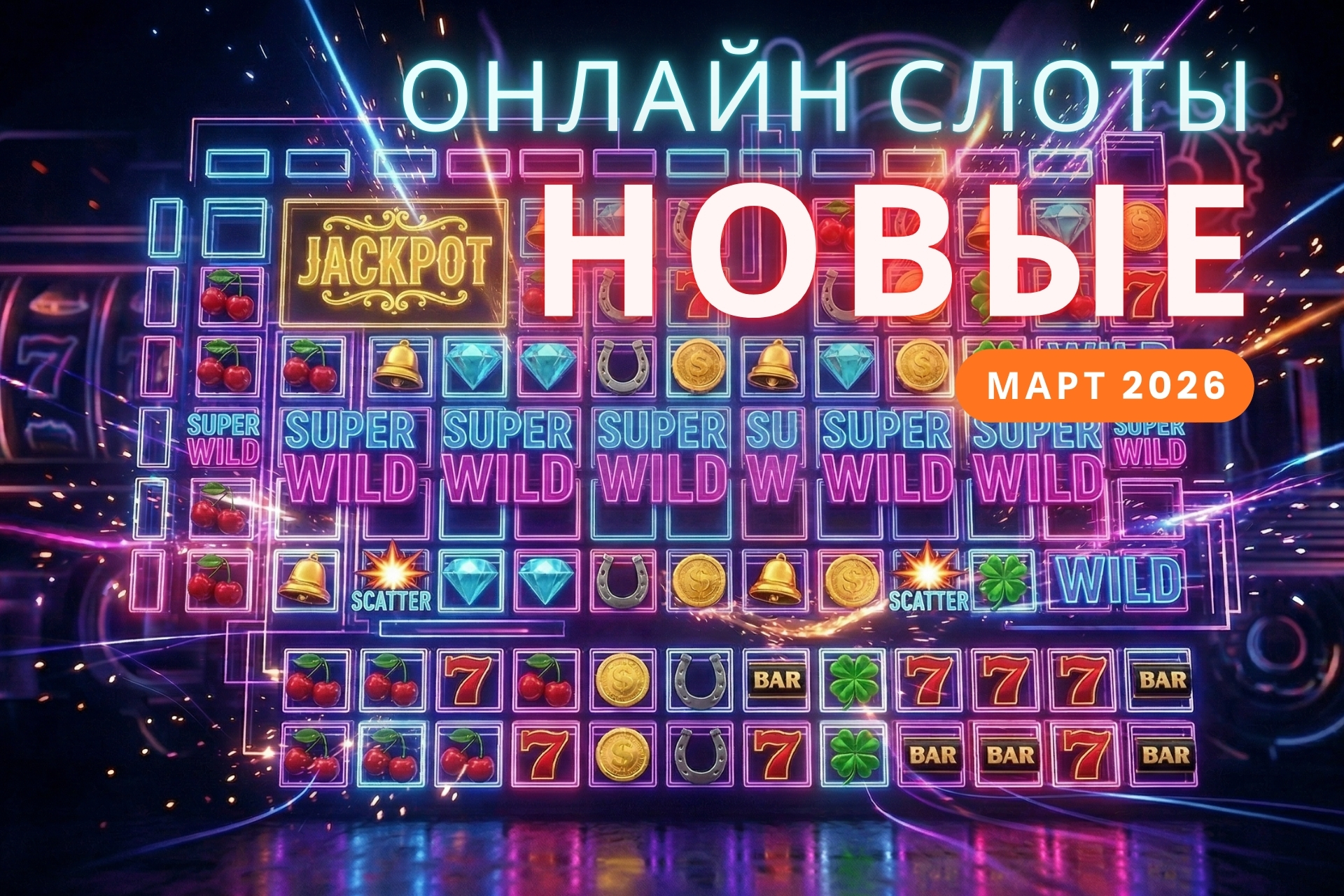 Новые слоты в марте 2026