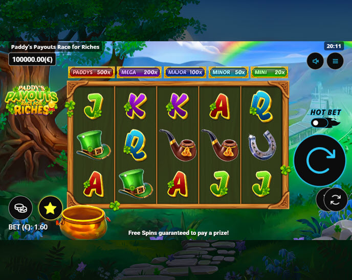 Paddy’s Payouts Race for Riches