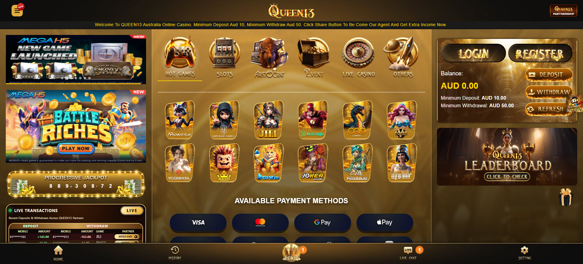 Queen13 Casino