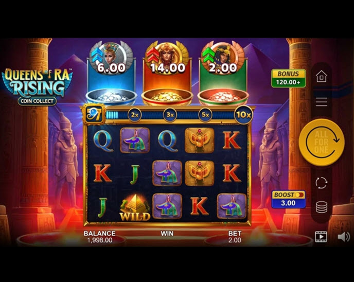Queens of Ra Rising: Coin Collect