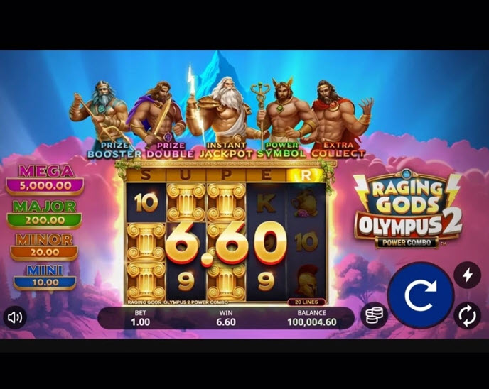 Raging Gods: Olympus 2 Power Combo
