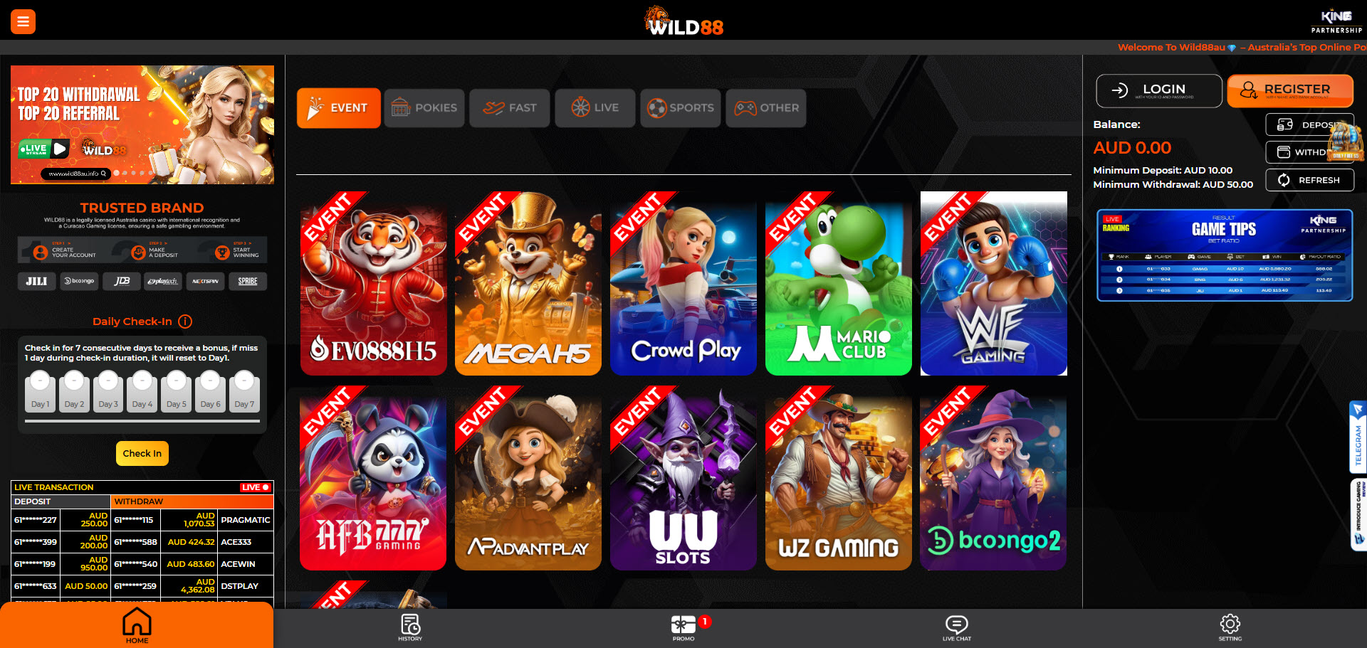 Wild88 Casino