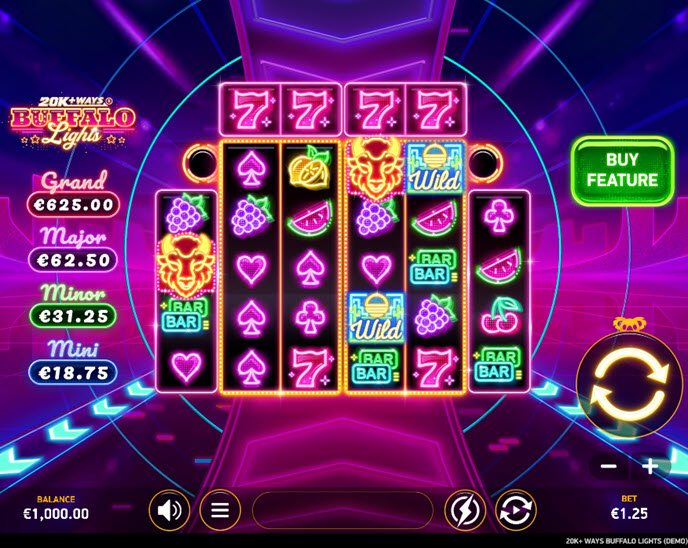 20K+ Ways Buffalo Lights