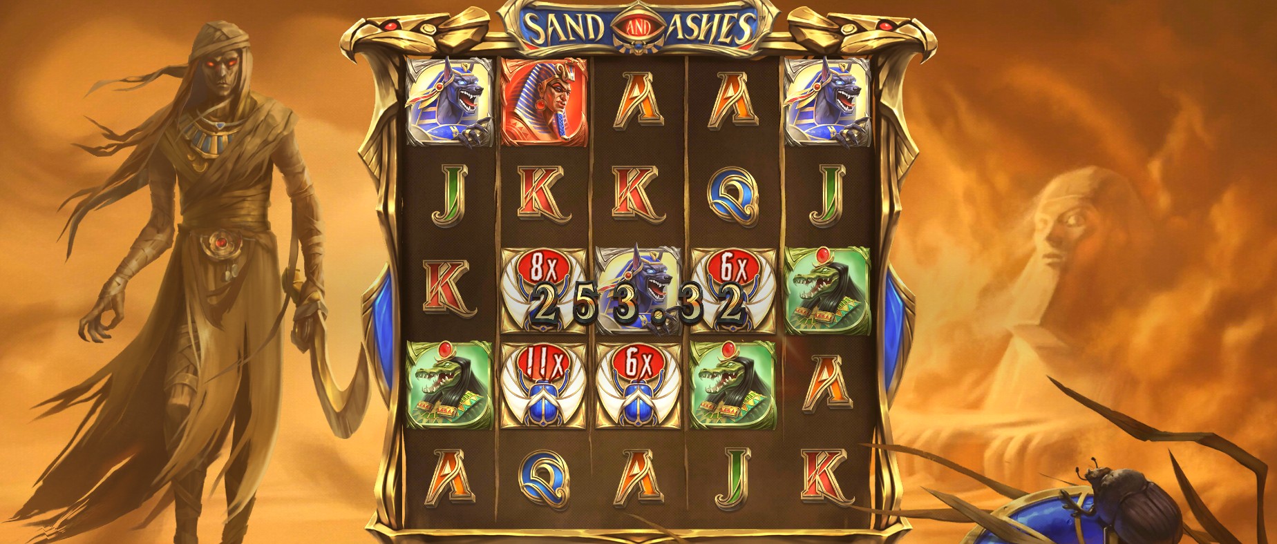 Бонусы Sand And Ashes