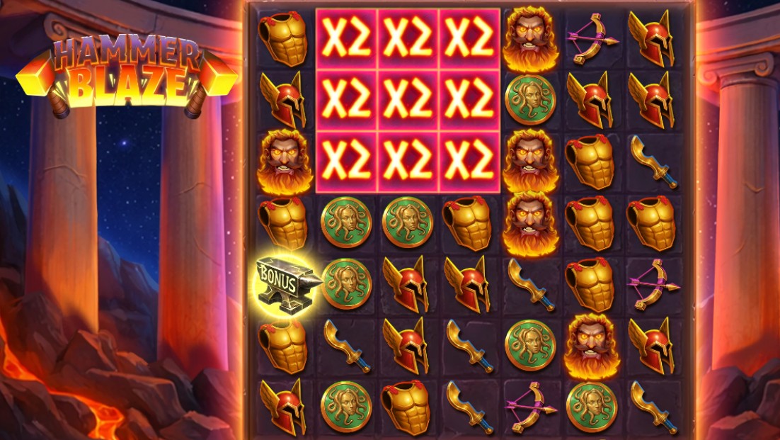 Новый слот Hammerblaze