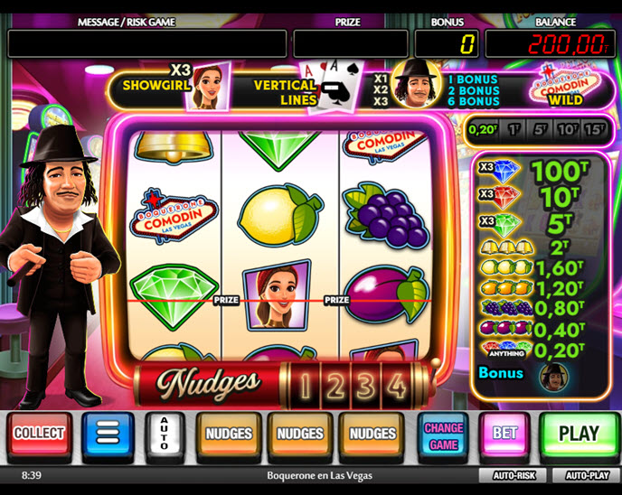 Ricardo Boquerone en Las Vegas