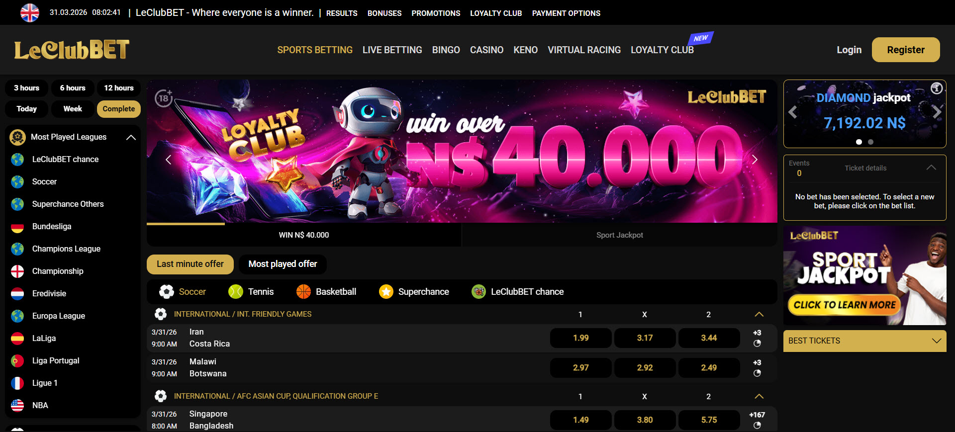 Leclubbet Casino