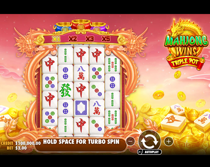 Mahjong Wins Triple Pot
