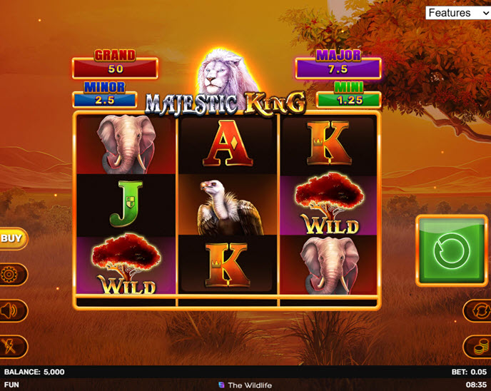 Majestic King - Hold & Hit 3x3