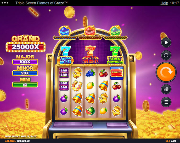 Triple Seven Flames of Craze