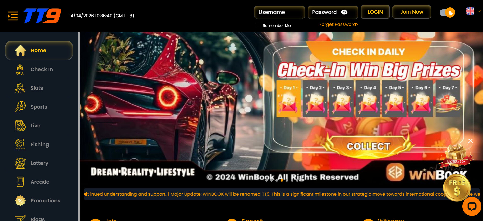 Winbook Casino