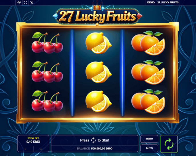 27 Lucky Fruits