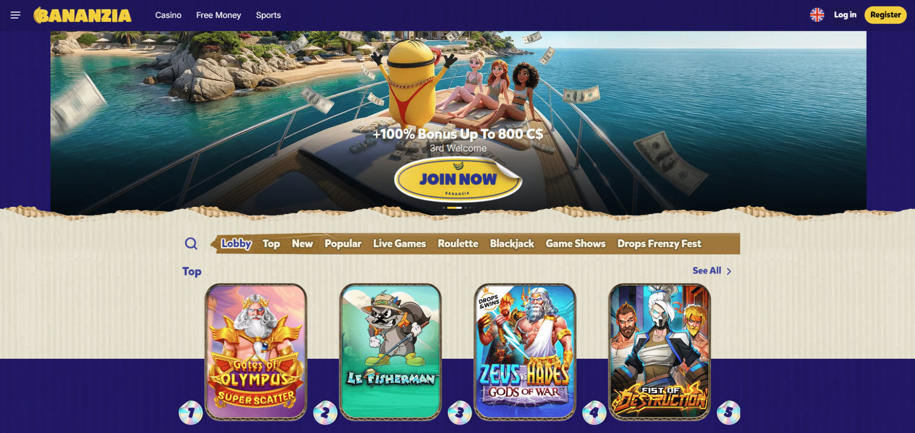 Bananzia Casino