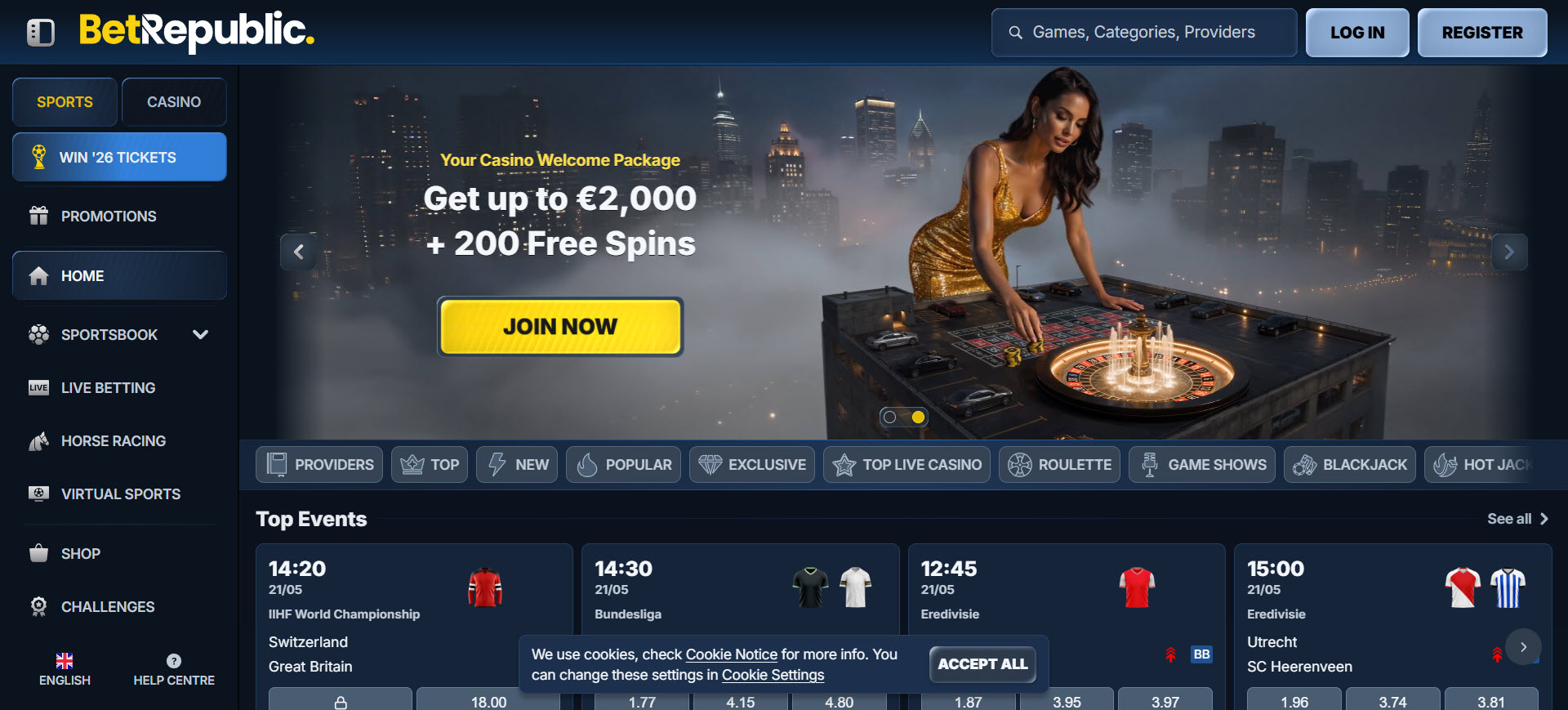 BetRepublic Casino