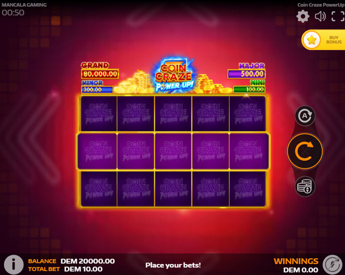 Coin Craze Power Up!