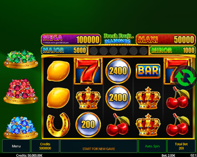 Fresh Fruit deluxe Diamonds