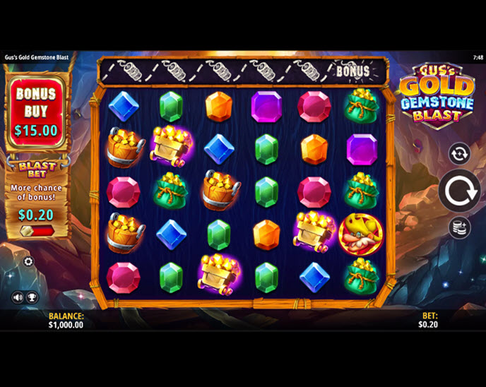Gus's Gold Gemstone Blast