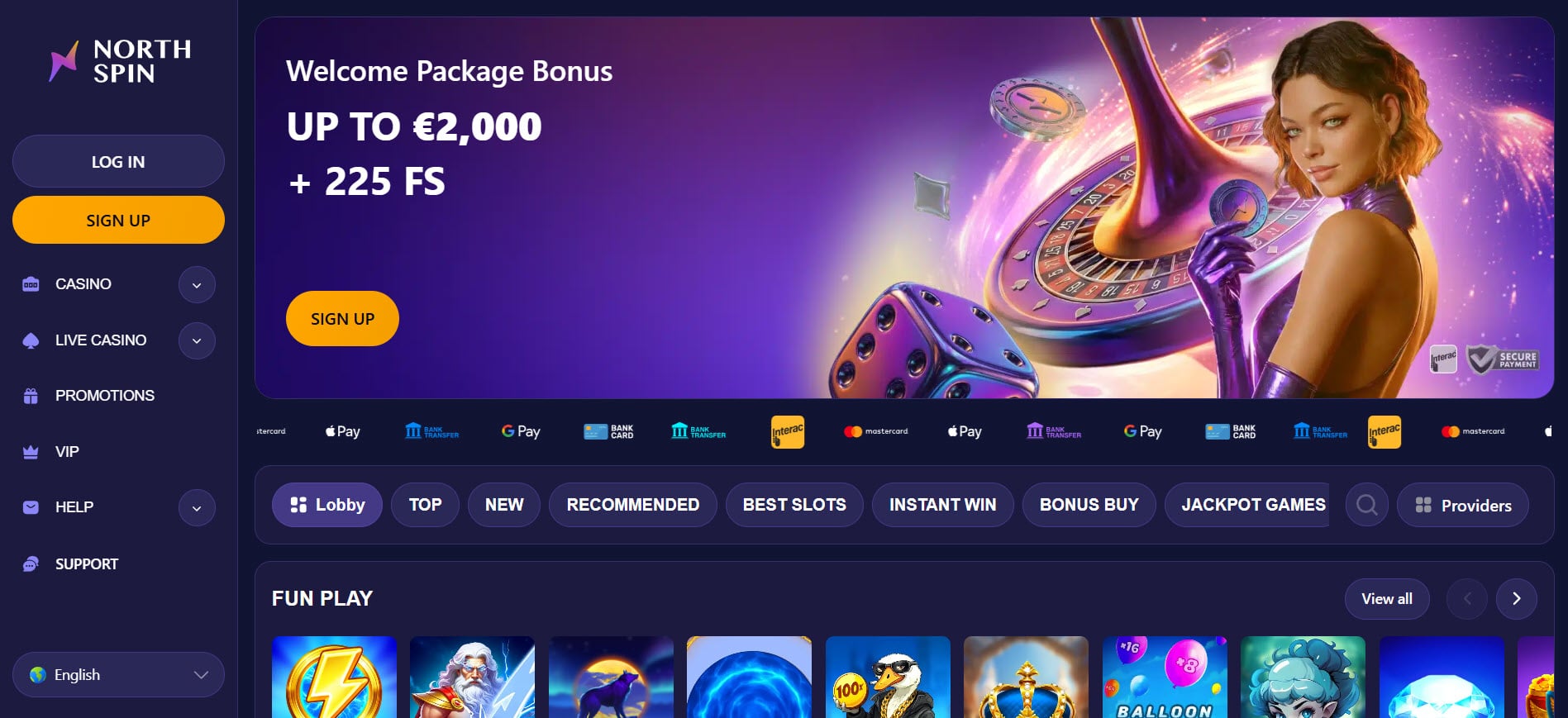 NorthSpin Casino